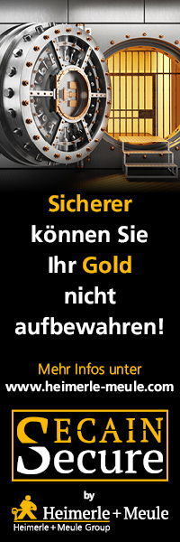 SECAIN Secure - sicherer können Sie Ihr Gold nicht aufbewahren SECAIN Secure - sicherer können Sie Ihr Gold nicht aufbewahren